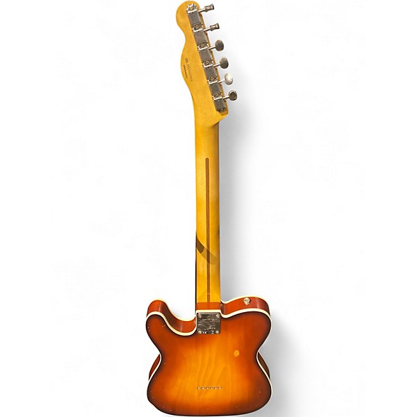 Used Fender Jason Isbell Telecaster Chocolate 3 Color Burst Solid Body Electric Guitar