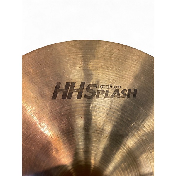 Used SABIAN 10in HH Splash Cymbal