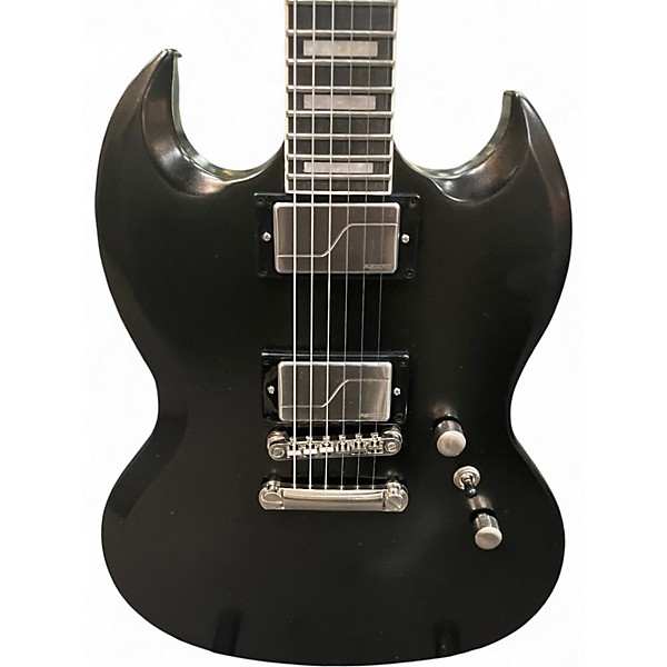 Used Epiphone SG Prophecy Aged Jet Black Metallic Solid Body Electric Guitar