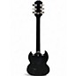 Used Epiphone SG Prophecy Aged Jet Black Metallic Solid Body Electric Guitar