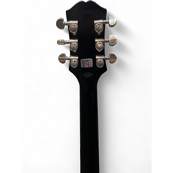 Used Epiphone SG Prophecy Aged Jet Black Metallic Solid Body Electric Guitar