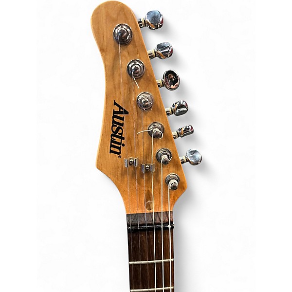 Used Austin au740 red Solid Body Electric Guitar