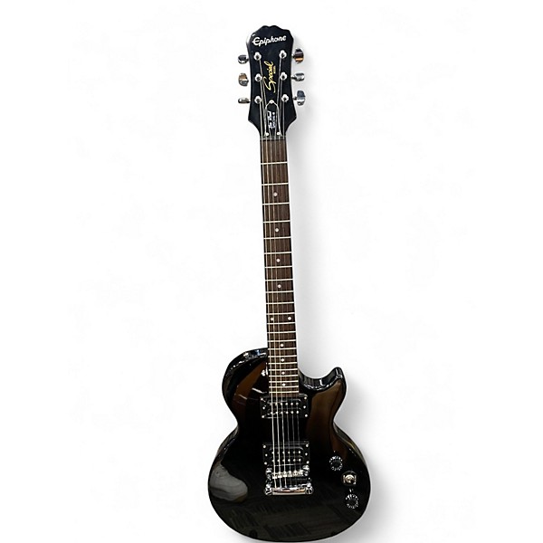 Used Epiphone Les Paul Special II Black Solid Body Electric Guitar