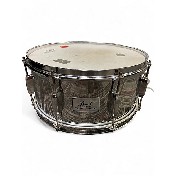 Used Pearl 14in Student Series Snare 14"x6.5" Steel Drum
