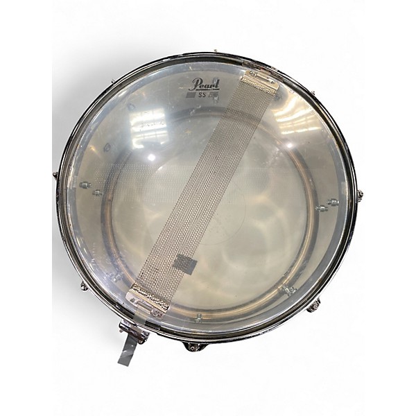 Used Pearl 14in Student Series Snare 14"x6.5" Steel Drum