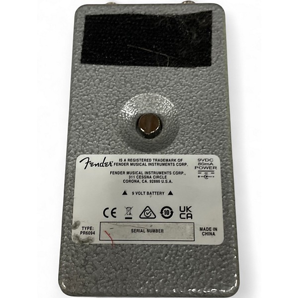 Used Fender HAMMERTONE FUZZ Effect Pedal