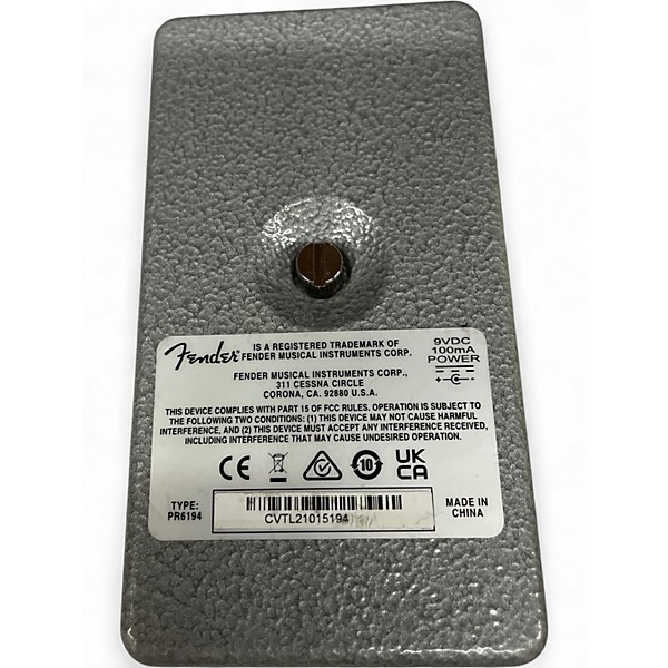 Used Fender Hammer Flanger Effect Pedal