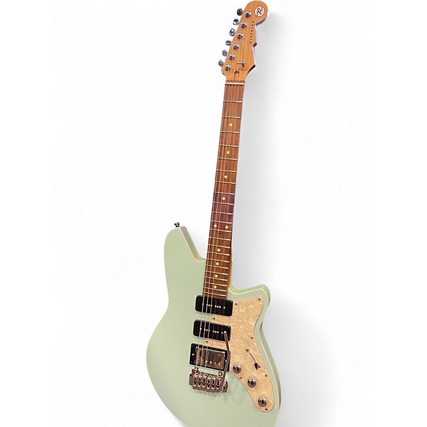 Used Reverend Six Gun HPP Chronic Blue Solid Body Electric Guitar