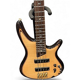 Used Ibanez SR1400 Natural Electric Bass Guitar