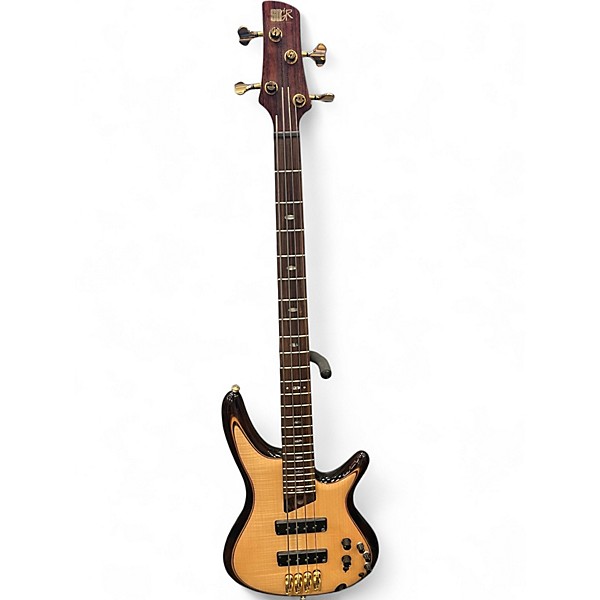 Used Ibanez SR1400 Natural Electric Bass Guitar