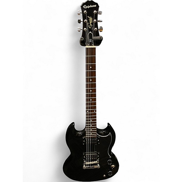 【こう】Epiphone SG Special Ebony Black Epiphone SG Special Satin E1 Electric Guitar - Ebony