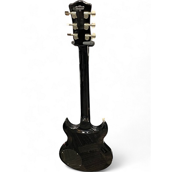 Used VOX sdc12 double cutaway Sunburst Solid Body Electric