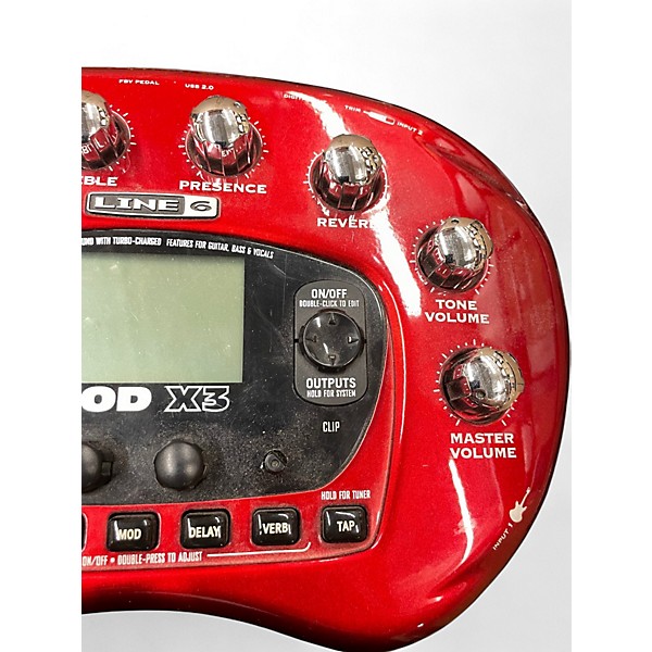 Used Line 6 Pod X3 Amp Modeler Effect Processor