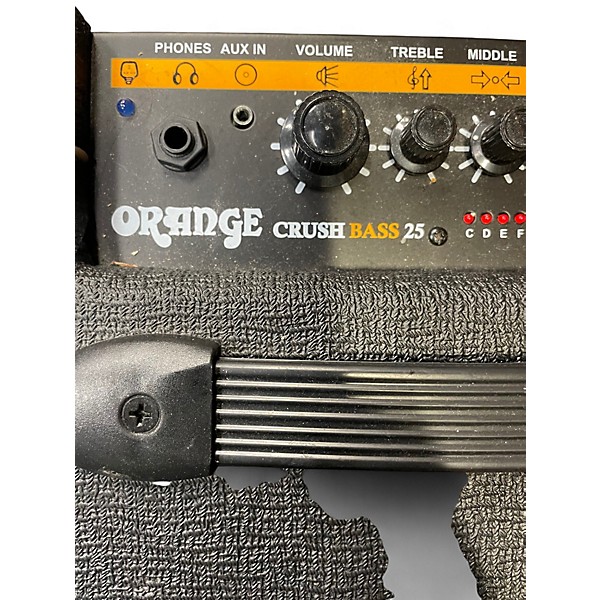 Used Orange Amplifiers CRUSH BASS 25 Bass Combo Amp