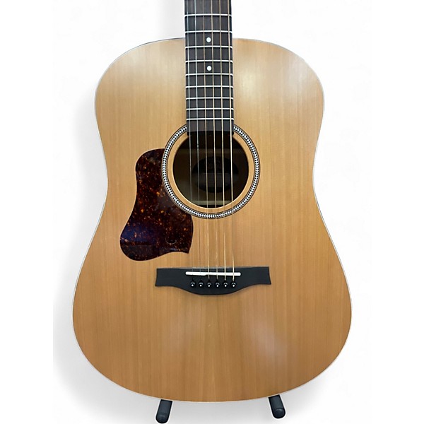 Used Seagull S6 Left Handed Natural Acoustic Guitar