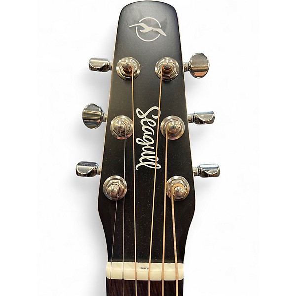 Used Seagull S6 Left Handed Natural Acoustic Guitar
