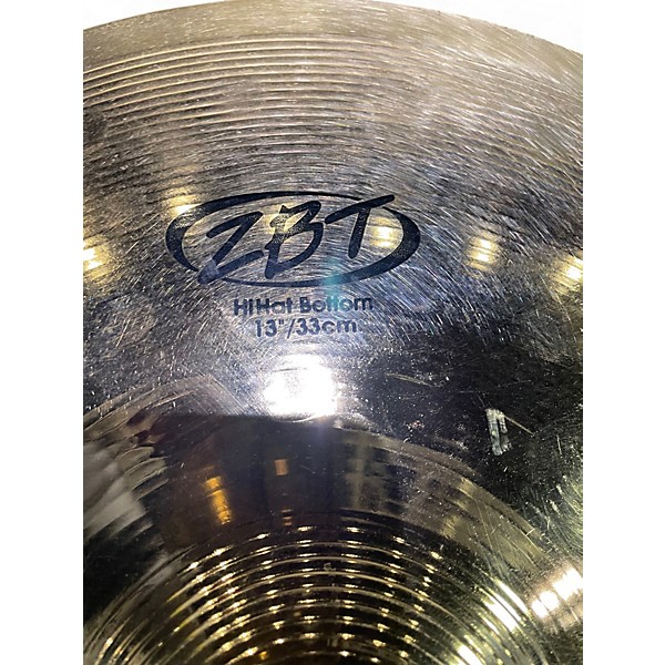 Used Zildjian 13in ZBT HIHAT BOTTOM Cymbal