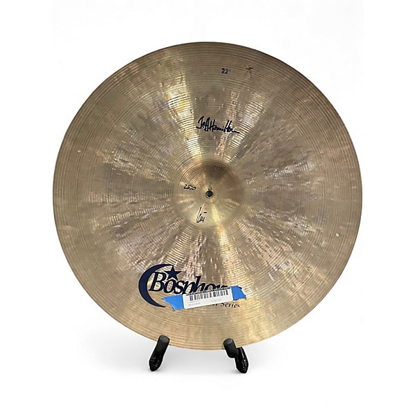Used Bosphorus Cymbals 22in H22R Hammer Ride Cymbal