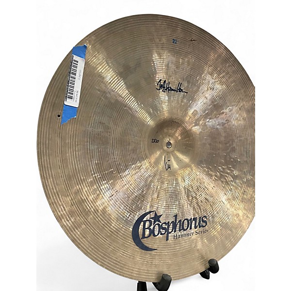 Used Bosphorus Cymbals 22in H22R Hammer Ride Cymbal