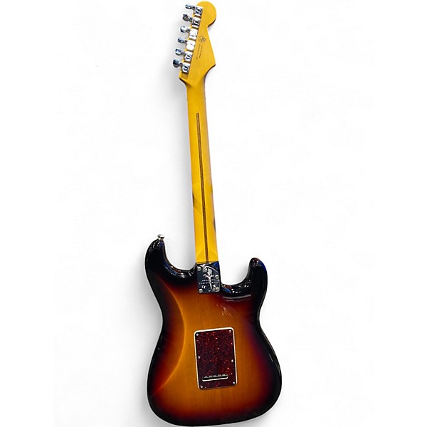 Used Fender American Professional II Stratocaster LH 3 Tone Sunburst Solid Body Electric Guitar