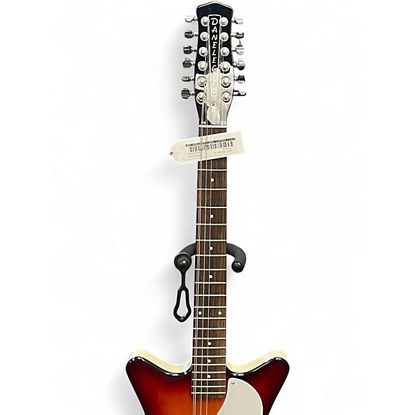 Used Danelectro 12SDC 12-String 2 Color Sunburst Solid Body Electric Guitar