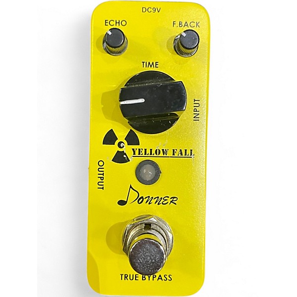 Used Donner YELLOW FALL Effect Pedal