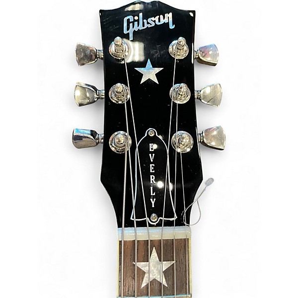 Used Gibson Everly Brothers J180 Black Acoustic Electric Guitar