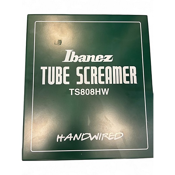 Used Ibanez TS808HW Hand Wired Tube Screamer Effect Pedal
