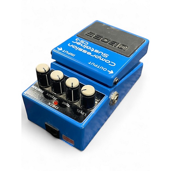 Used BOSS CS3 Compressor Sustainer Effect Pedal