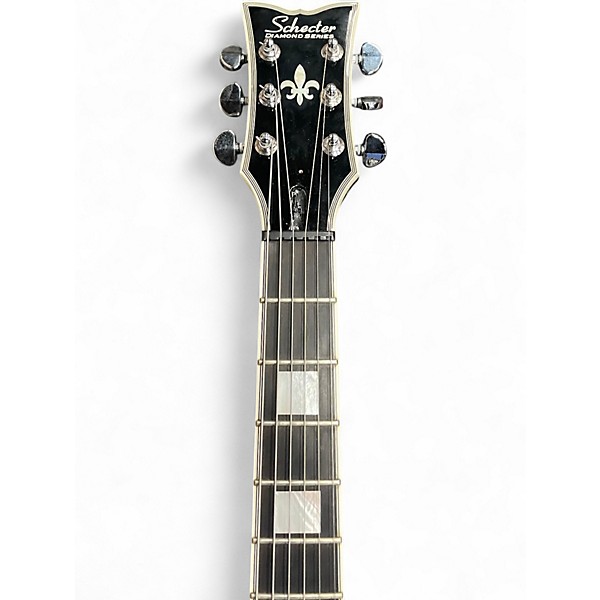 Used Schecter Guitar Research Solo Custom II Natural Solid Body Electric Guitar