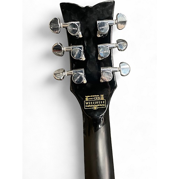 Used Schecter Guitar Research Solo Custom II Natural Solid Body Electric Guitar