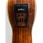 Used Washburn EA9Z Natural Acoustic Electric Guitar