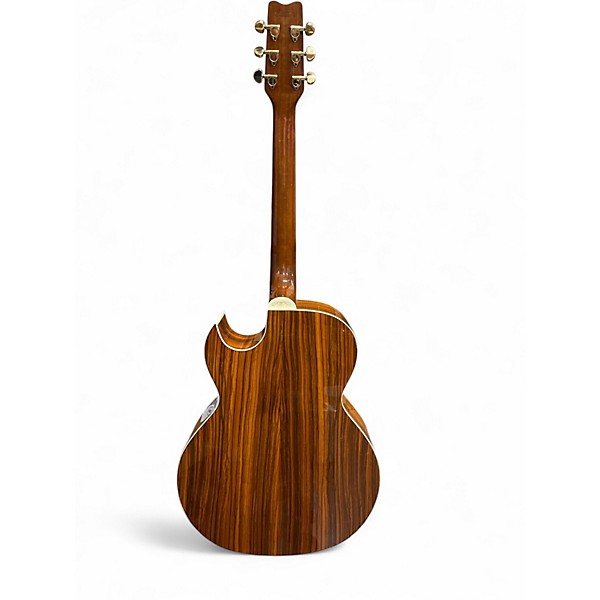 Used Washburn EA9Z Natural Acoustic Electric Guitar