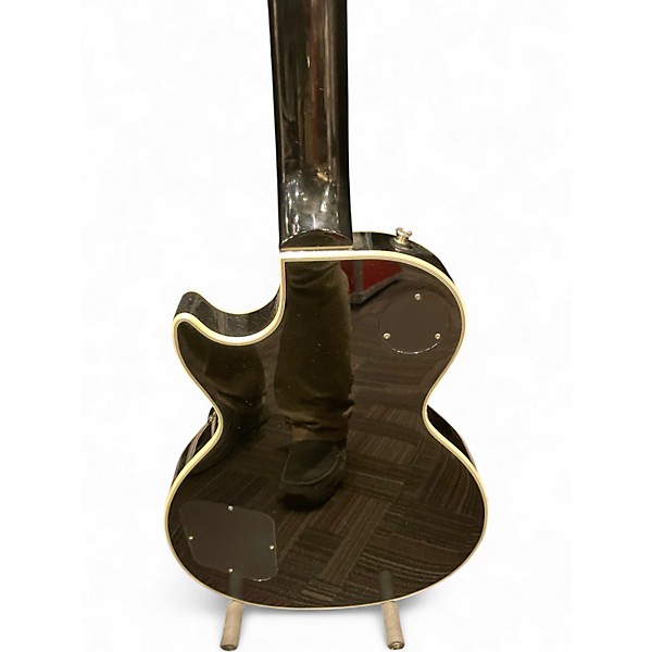 Used Epiphone Les Paul Custom SILVER BURST Solid Body Electric Guitar