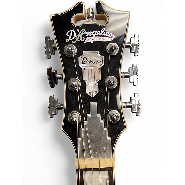 Used D'Angelico Premiere Series Ludlow baby blue  Solid Body Electric Guitar