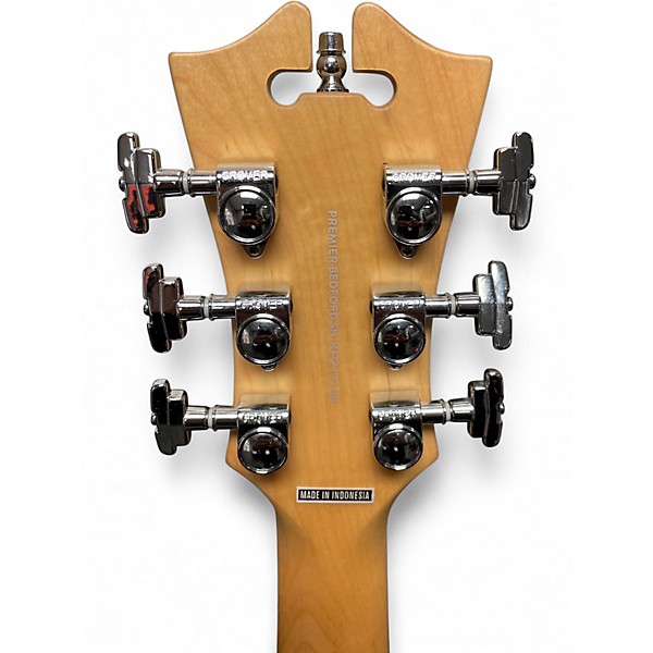 Used D'Angelico Premiere Series Ludlow baby blue  Solid Body Electric Guitar