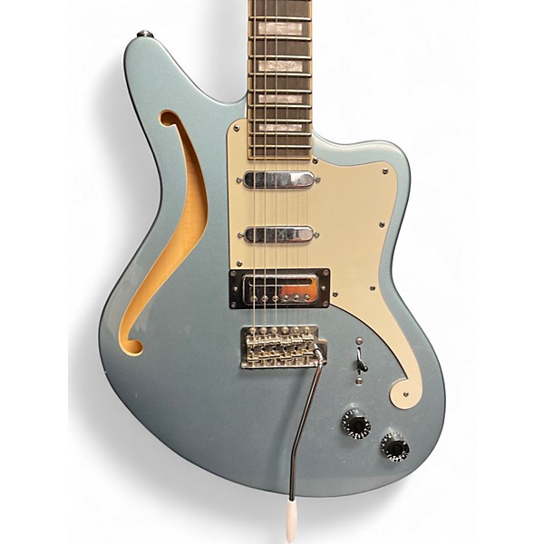 Used D'Angelico Premiere Series Ludlow baby blue  Solid Body Electric Guitar