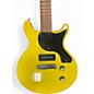Used J. Robert DOUBLECUT LP Yellow Solid Body Electric Guitar