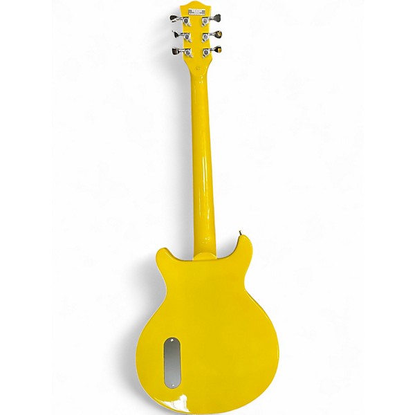 Used J. Robert DOUBLECUT LP Yellow Solid Body Electric Guitar