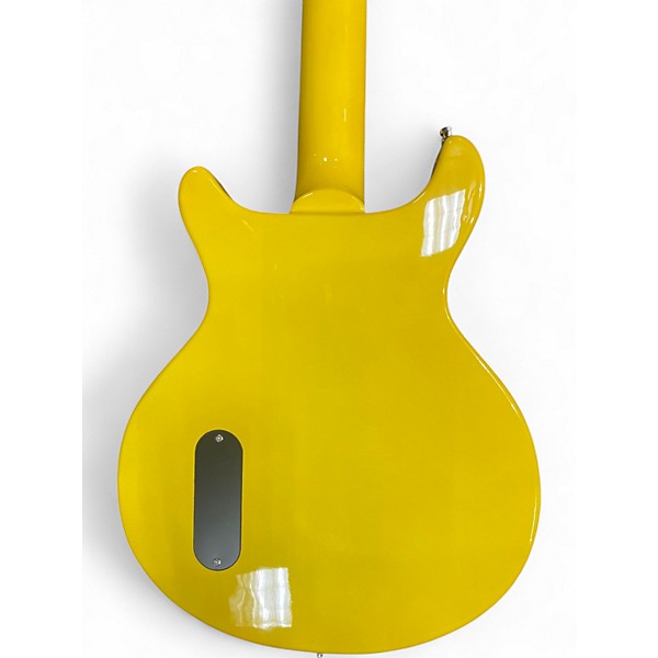 Used J. Robert DOUBLECUT LP Yellow Solid Body Electric Guitar