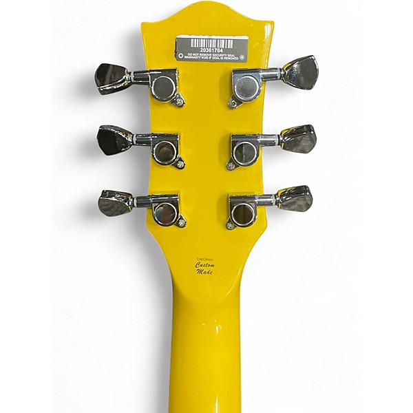 Used J. Robert DOUBLECUT LP Yellow Solid Body Electric Guitar