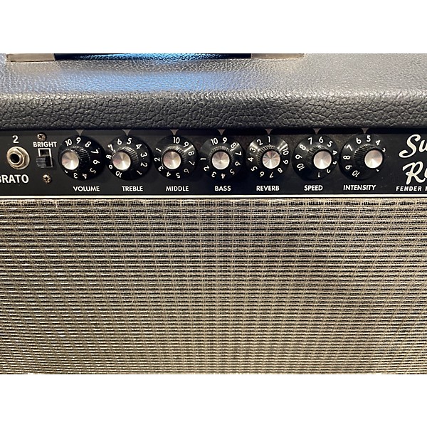 Used Fender 1965 Reissue Super Reverb 45W 4x10 Tube Guitar Combo Amp