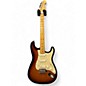 Used Fender American Deluxe Stratocaster 3 Tone Sunburst Solid Body Electric Guitar thumbnail