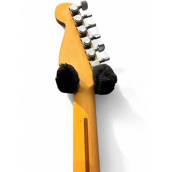 Used Fender American Deluxe Stratocaster 3 Tone Sunburst Solid Body Electric Guitar