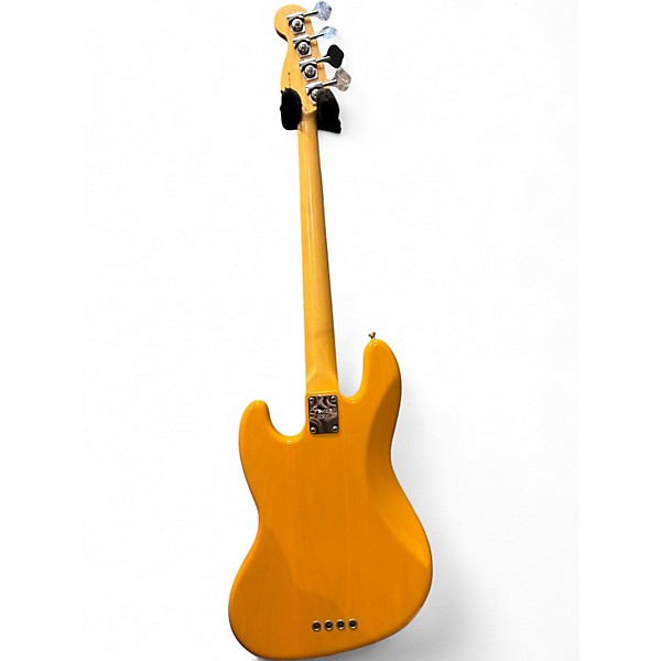 Used Fender American Standard Jazz Bass Butterscotch Blonde Electric Bass Guitar