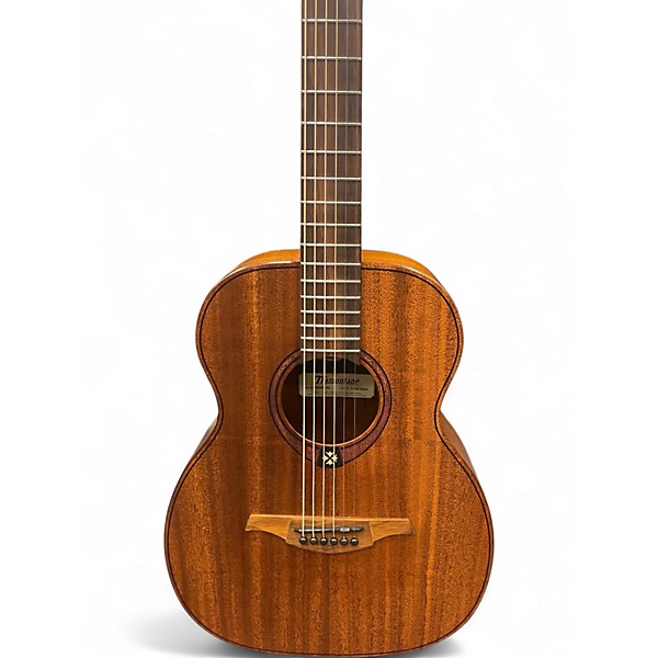 Used Lag Guitars TRAVEL-KA NATURAL Acoustic Guitar