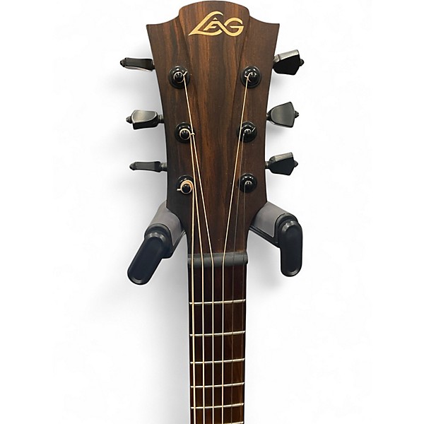 Used Lag Guitars TRAVEL-KA NATURAL Acoustic Guitar