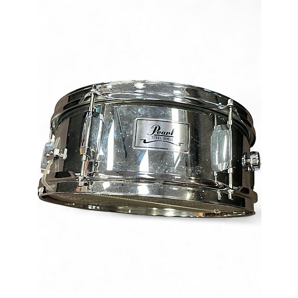 Used Pearl 13in Steel Shell Chrome Drum