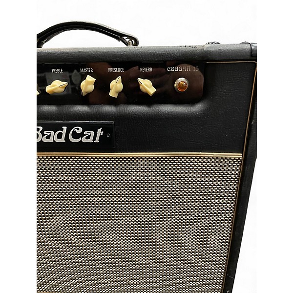 Used Bad Cat Cougar 15 Class A 15W 1x12 Tube Guitar Combo Amp