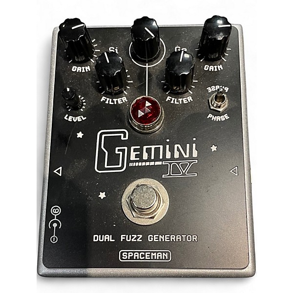 Used Spaceman Effects Gemini IV Dual Fuzz Generator Effect Pedal